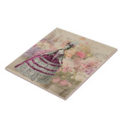 Vintag Marie Antoinette Keramik Tile Fliese (Seite)