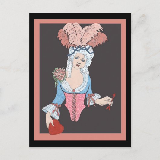 Vintag Marie Postkarte (Vorderseite)