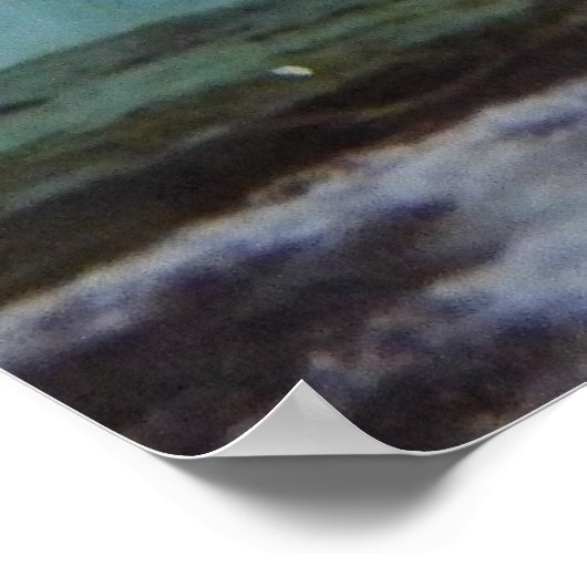 VINTAG MARINELAND POSTER (Ecke)