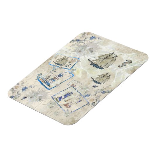 Vintag Maritim Magnet (Linke Seite)