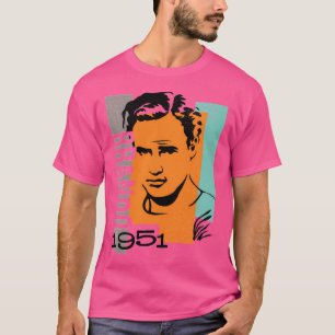Vintag Marlon Brando Cinema Gangster Trauzeuge T-Shirt