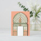 Vintag Marrakesch, Maroc, Postkarte (Stehend Vorderseite)