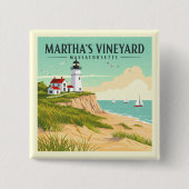 Vintag Martha's Vineyard Massachusetts Button (Vorderseite)