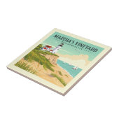 Vintag Martha's Vineyard Massachusetts Fliese (Seite)