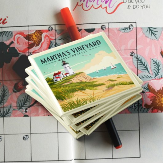 Vintag Martha's Vineyard Massachusetts Magnet