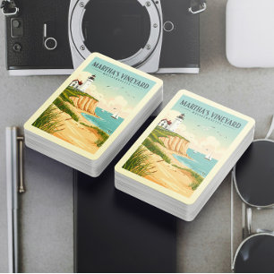 Vintag Martha's Vineyard Massachusetts Spielkarten