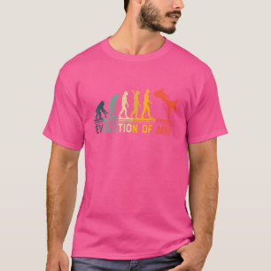 Vintag Martial Karate Taekwondo Evolution Mann 1 T-Shirt
