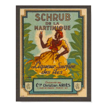 Vintag-Martinique-Reiseposter