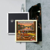 Vintag Maryland Button