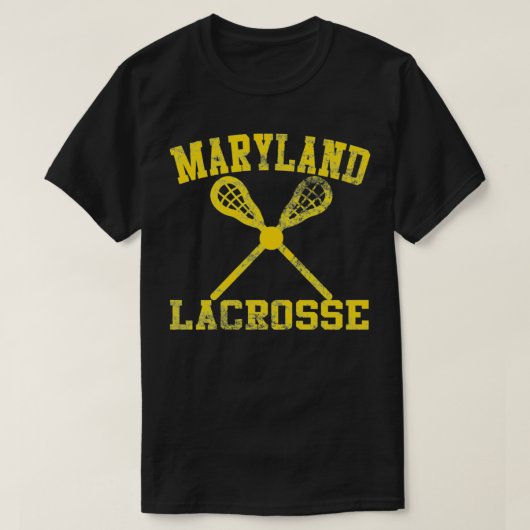 Vintag Maryland Lacrosse T-Shirt (Design vorne)