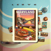 Vintag Maryland Magnet