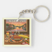 Vintag Maryland Schlüsselanhänger (Rückseite)