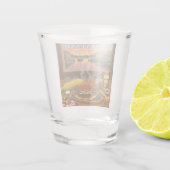 Vintag Maryland Schnapsglas (Rückseite)