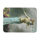 Vintag Mata Hari Postcard Magnet (Horizontal)