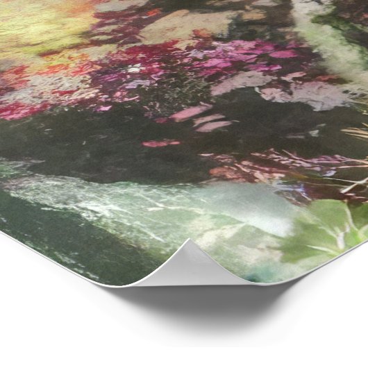 Vintag Mata Hari Postcard Poster (Ecke)