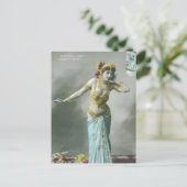 Vintag Mata Hari Postcard Postkarte (Stehend Vorderseite)