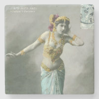 Vintag Mata Hari Postcard