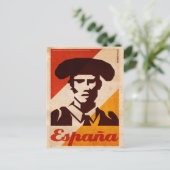 Vintag Matador Postkarte (Stehend Vorderseite)