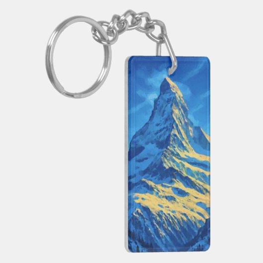 Vintag Matterhorn Schlüsselanhänger (Vorderseite links)