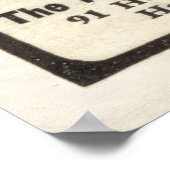 Vintag Maxim Silencer und von 1920 Poster (Ecke)