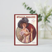 Vintag McCalls Magazine März 1911 Postkarte (Stehend Vorderseite)