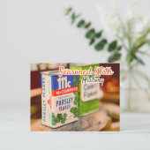 Vintag McCormick Spice Tins Postkarte (Stehend Vorderseite)