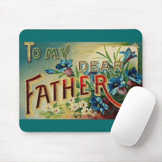 Vintag Mein lieber Vater Mousepad (Mit Mouse)