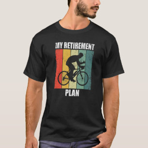 Vintag mein Rentplan Fahrrad I Liebe mein Fahrrad T-Shirt