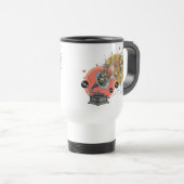 Vintag Melody Garden Reisebecher (VorderseiteRechts)