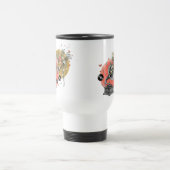 Vintag Melody Garden Reisebecher (Mittel)