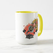 Vintag Melody Garden Tasse (VorderseiteRechts)