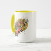 Vintag Melody Garden Tasse (Vorderseite Links)