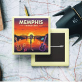 Vintag Memphis Tennessee Button