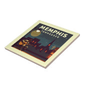 Vintag Memphis Tennessee Fliese (Seite)