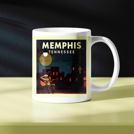 Vintag Memphis Tennessee Kaffeetasse