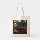 Vintag Memphis Tennessee Tragetasche (Rückseite)