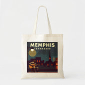 Vintag Memphis Tennessee Tragetasche (Vorne)