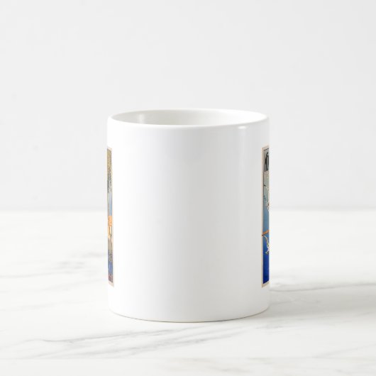 Vintag Menton CoTe D'azur Kaffeetasse (Mittel)