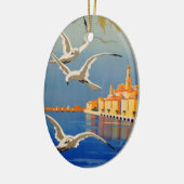 Vintag Menton CoTe D'azur Keramik Ornament (Links)