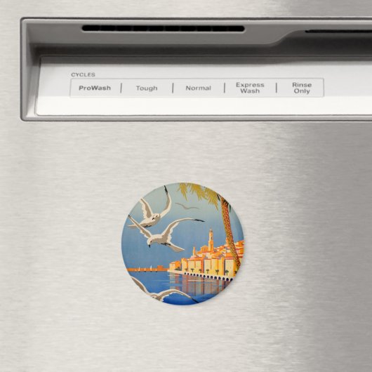 Vintag Menton CoTe D'azur Magnet (In Situ (Geschirrspüler))