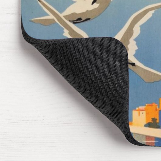 Vintag Menton CoTe D'azur Mousepad (Ecke)