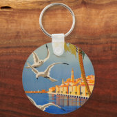 Vintag Menton CoTe D'azur Schlüsselanhänger (Vorderseite)