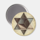 Vintag Merkabah Magnet (Vorderseite/Rückseite)