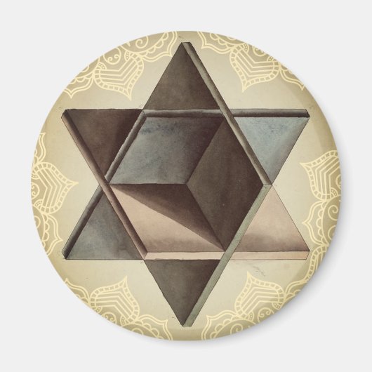 Vintag Merkabah Magnet (Vorne)