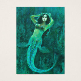 Vintag Mermaid ACEO Business Card