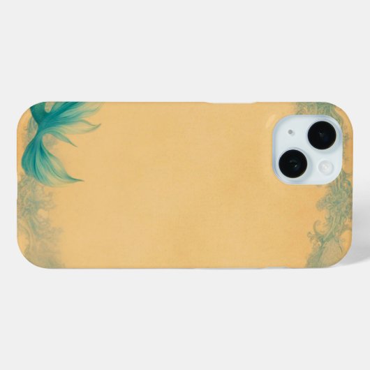 Vintag Mermaid Case-Mate iPhone Hülle (Rückseite (Horizontal))