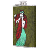 Vintag Mermaid Flachmann (Links)