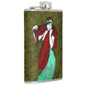 Vintag Mermaid Flachmann (Rechts)