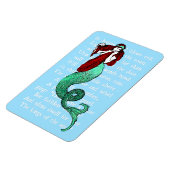 Vintag Mermaid Magnet (Linke Seite)