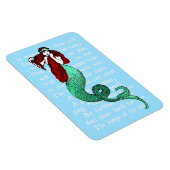 Vintag Mermaid Magnet (Rechte Seite)
